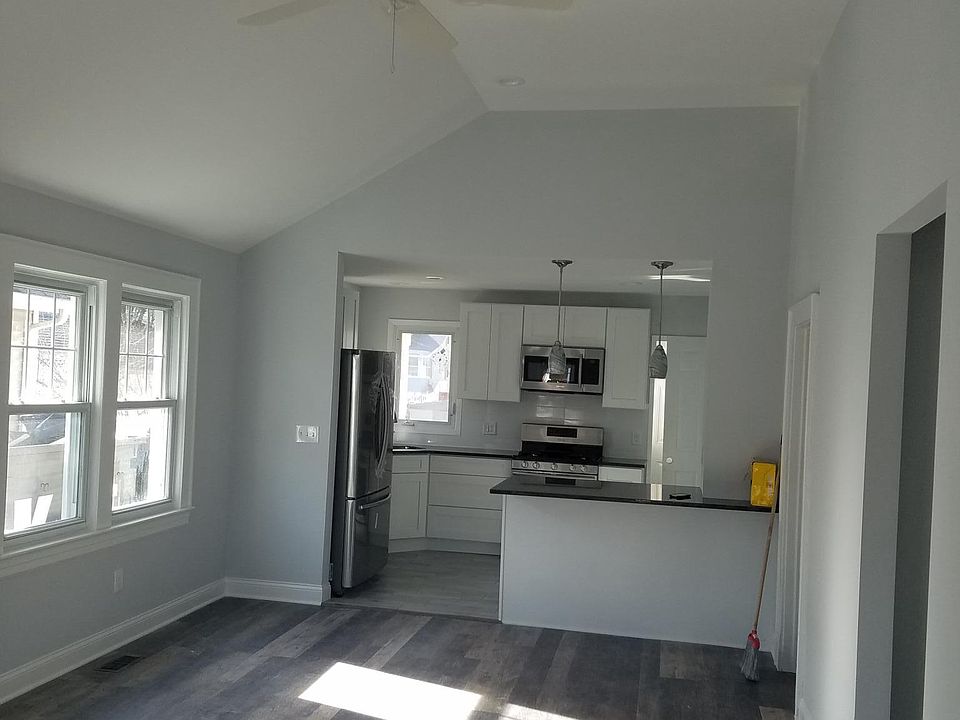 Walk into living and dining room.