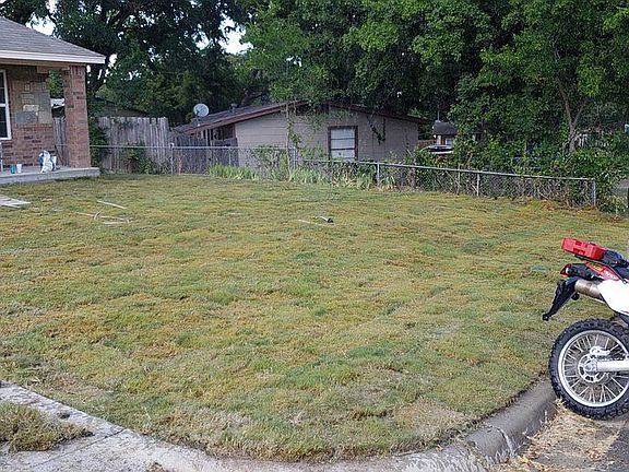 Yard after sod install
