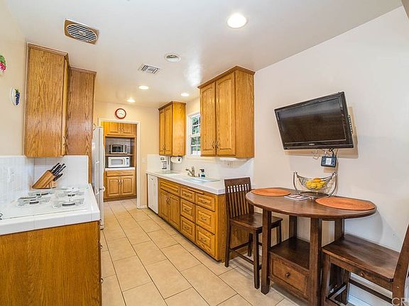 Kitchen with breakfast nook.