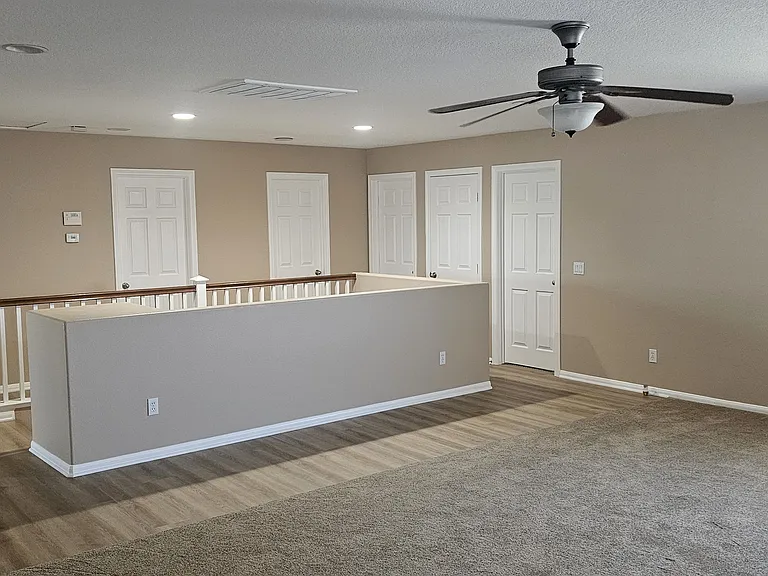 Upstairs bonus room.