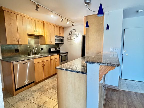 Kitchen with Stainless steel appliances