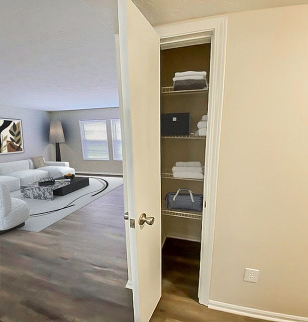 Designed with flow and function in mind, our hallways offer easy access to every room with a clean, modern look.