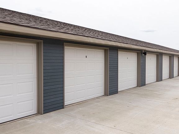 A one car garage is also included in rent.