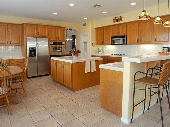 Gourmet Kitchen with New Stainless Steel Appliances