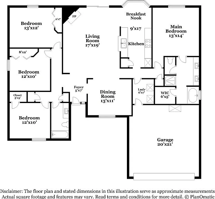 4 bed, 2.0 bath, 1827 sqft, $2,440 — Photo 2