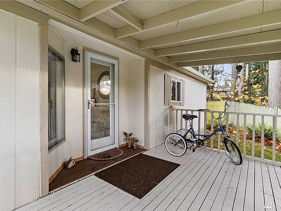 You Could Have a Porch Swing Or Hammock Out Here!