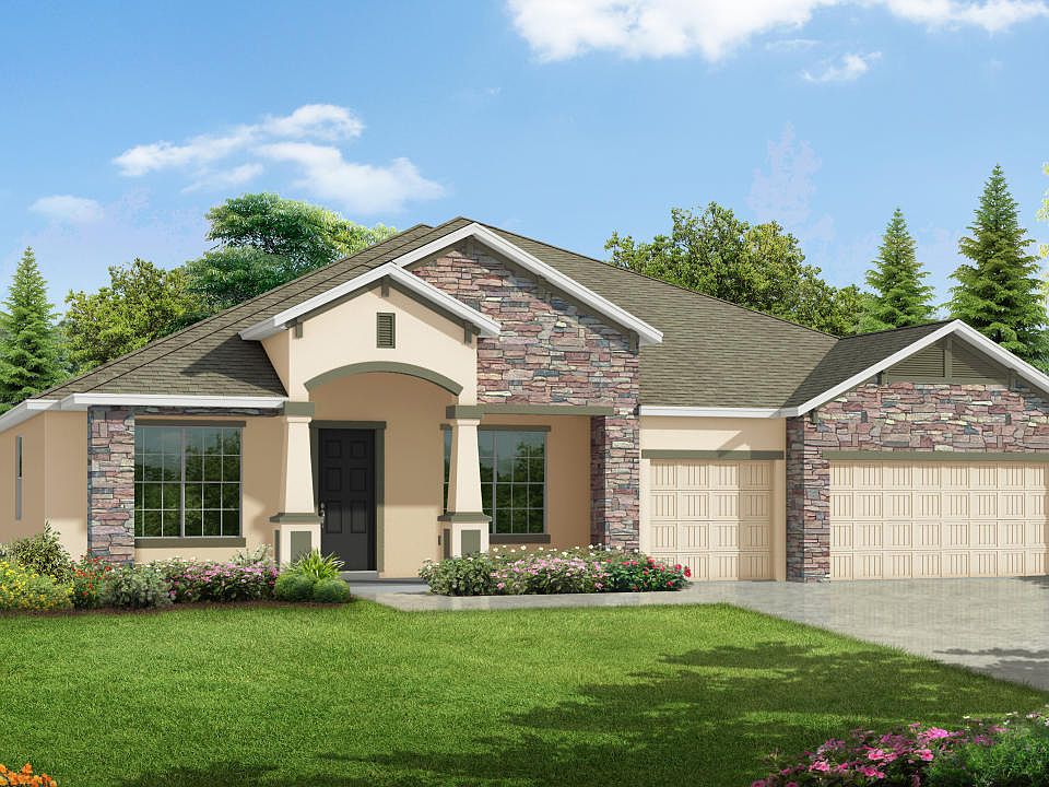 Elevation A Opt Stone Accent