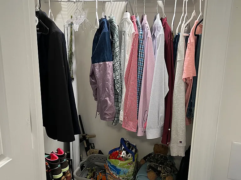 second bedroom closet