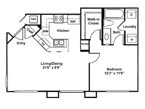 Floor plan Allison