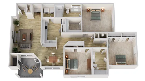 Floor plan C1