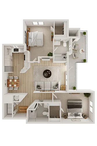 Floor plan B1R