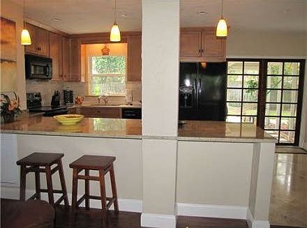 Open plan kitchen