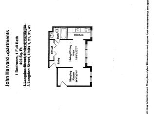 3 Langdon St APT 1, Cambridge, MA 02138