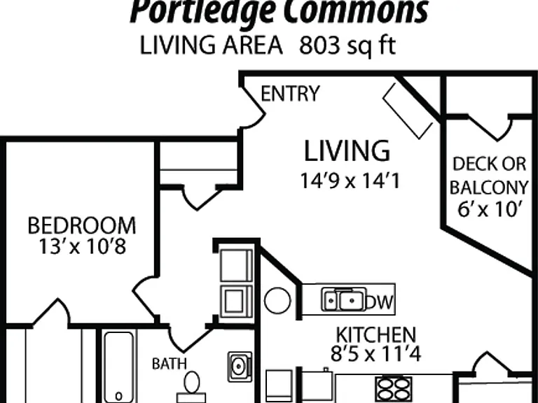 Portledge Commons, 1 and 2 Bedroom apartments, carport, central Lafayette — Photo 34