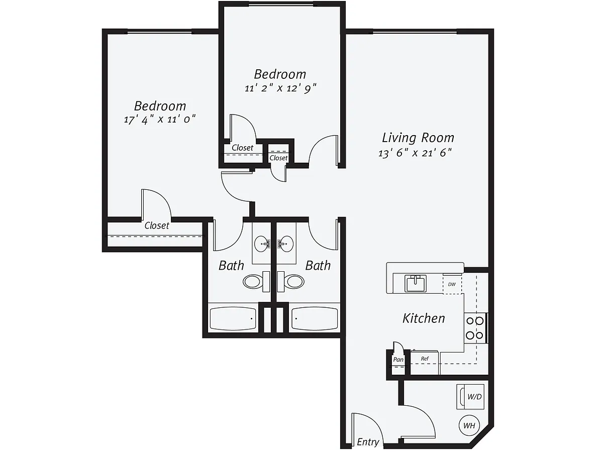 Floor plan B8