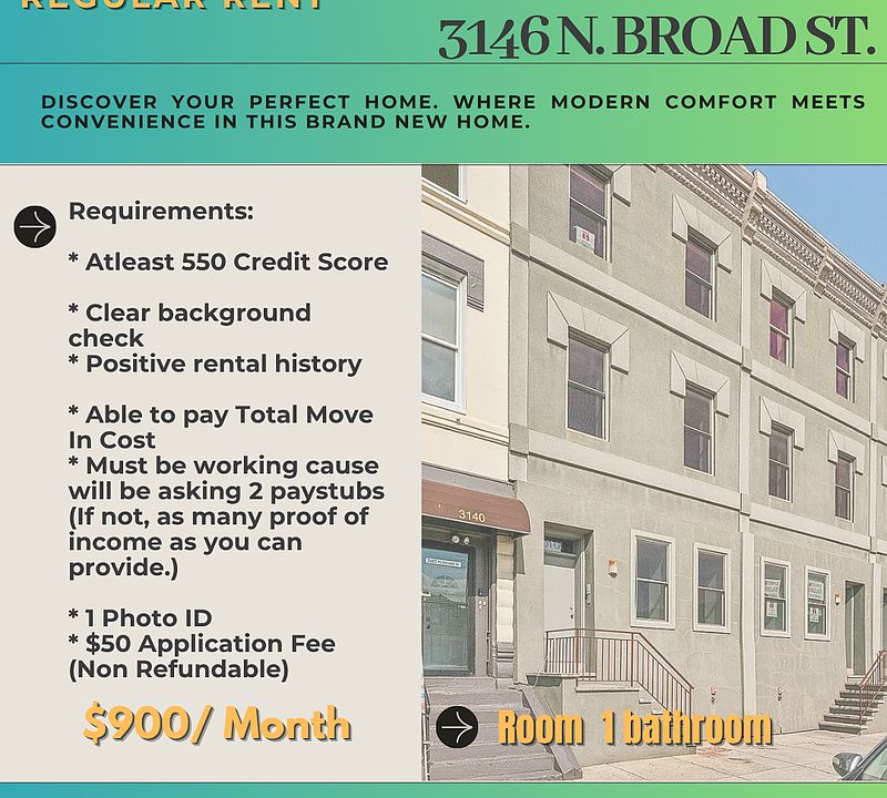 1st image of 3146 N Broad St Floor 3
