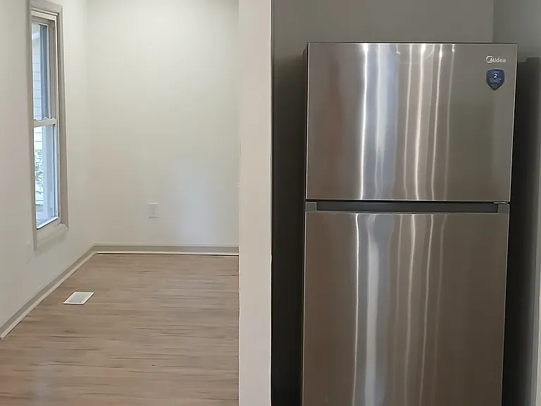 Kitchen looking towards living room