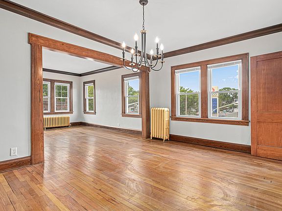 living room and dining room