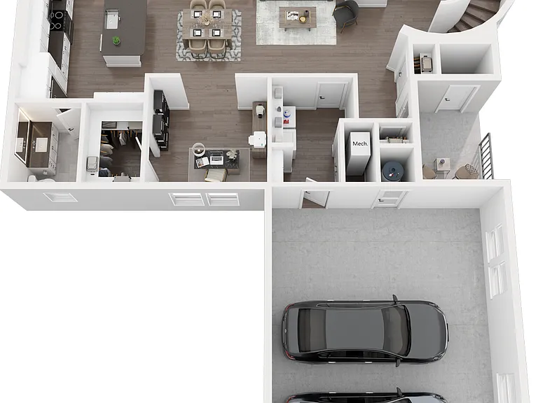 TH5 floor plan Gramercy at Northline