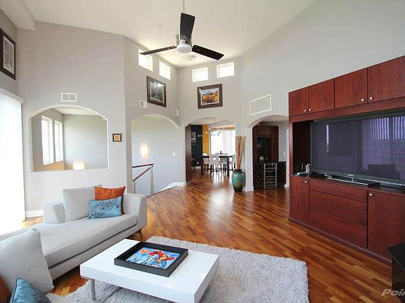 14' Ceilings and Brazilian Cherry Wood Flooring