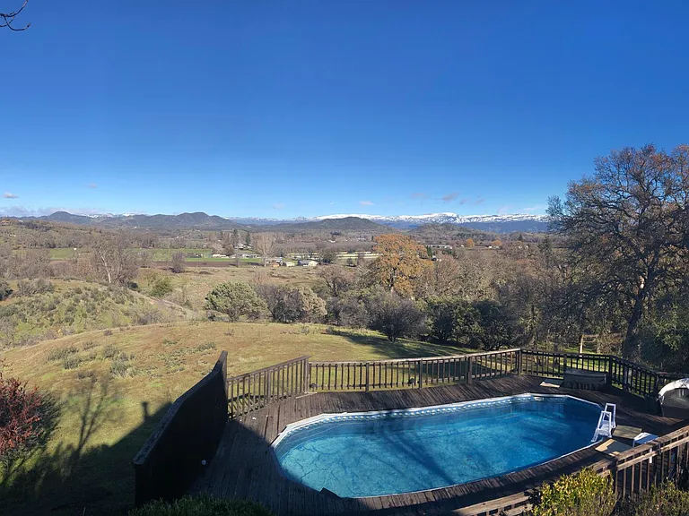 view from deck facing northeast