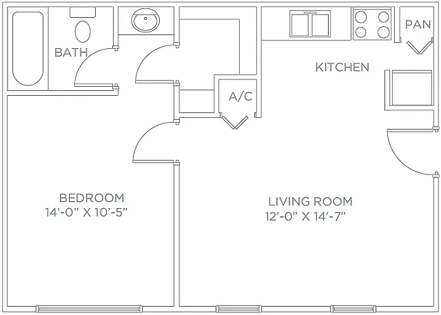 Floor plan Walten-Renovated