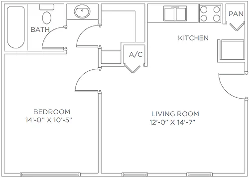 Floor plan Walten-Renovated
