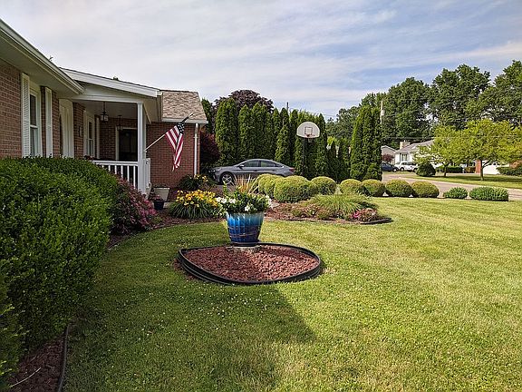 Front side yard view