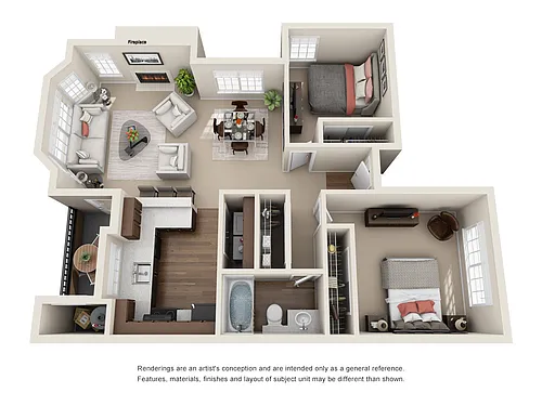 Floor plan B2