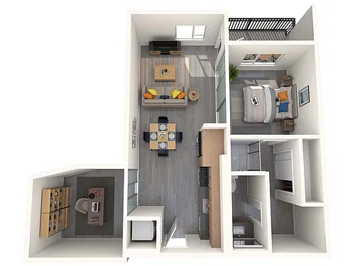 Floor plan Coral w/ Den