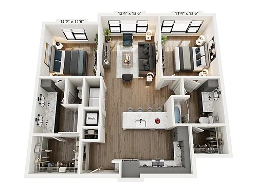 Floor plan The Outlook