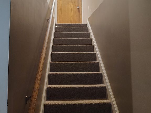 Stairway leading to the second floor