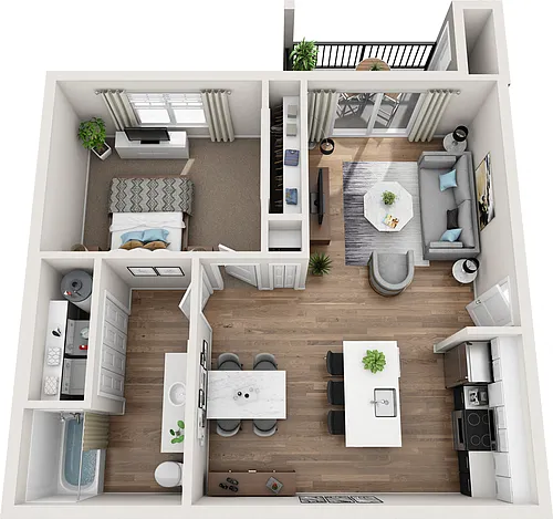 Floor plan Keel