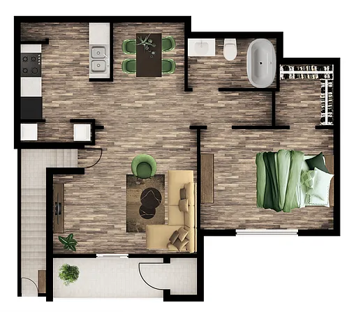 Floor plan A1