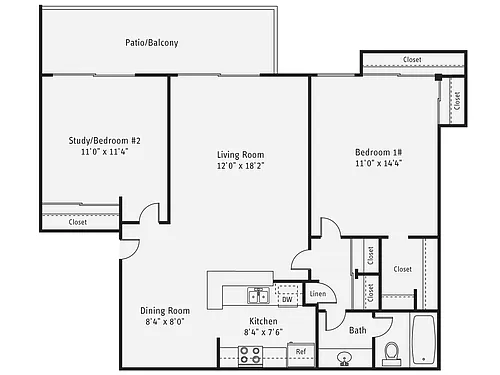 Floor plan B1