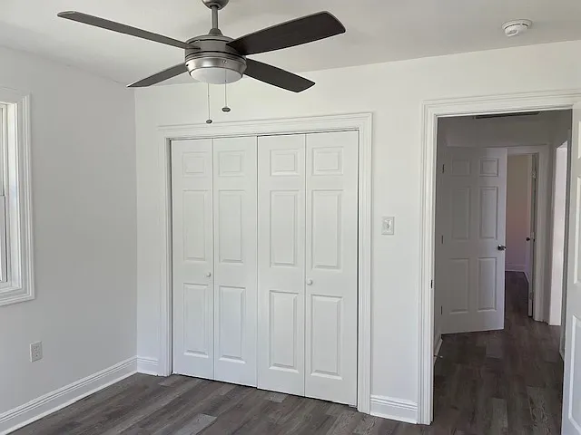 Front Bedroom leading to hallway and Middle Bedroom