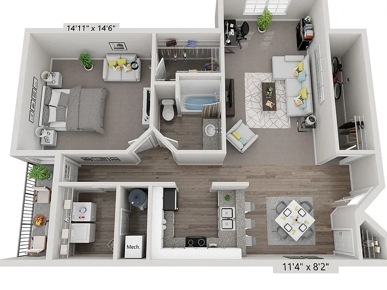 Oak Hollow Apartments — Photo 48