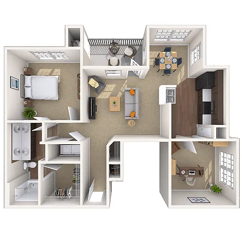 Floor plan Lantana