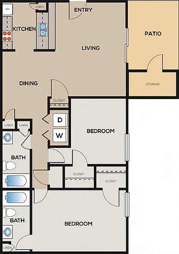 Floor plan 2A