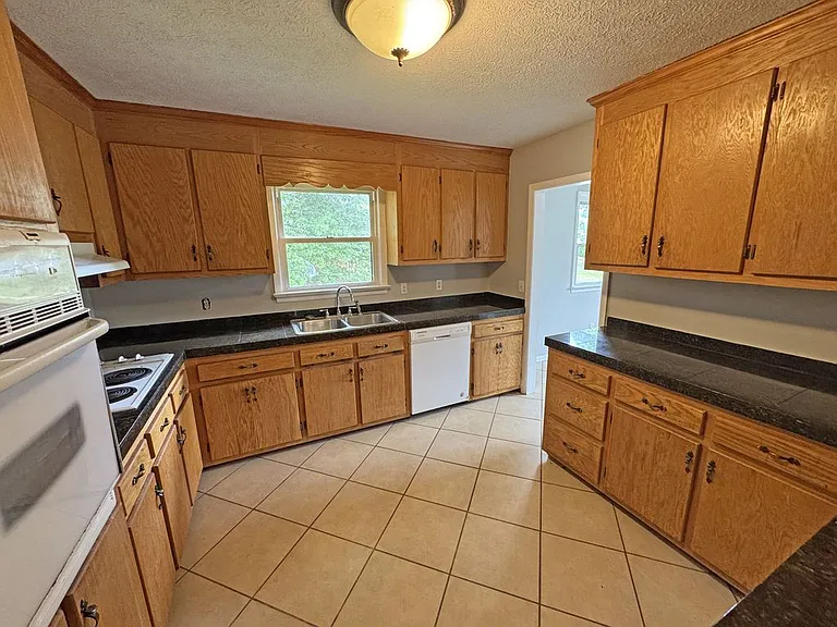 Kitchen Opens to Dining Area