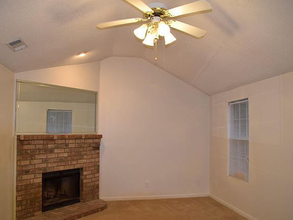 Family Room with wood burning fireplace