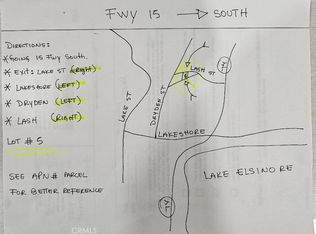 5 Lash Ave LOT 5, Lake Elsinore, CA 92530