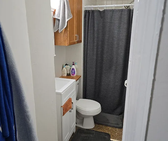 Bathroom view.