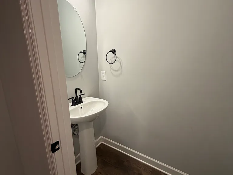 half bath on main level