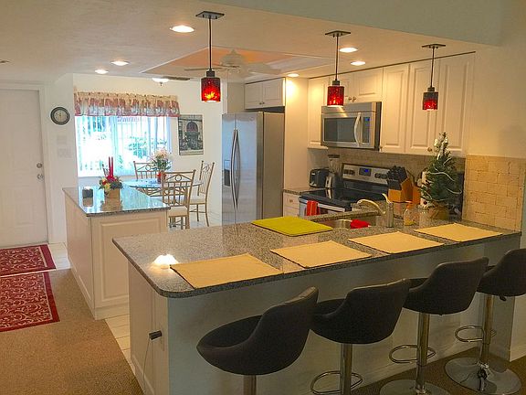 View to breakfast nook