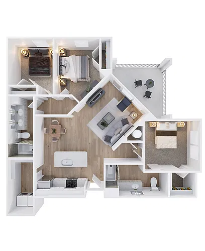 Floor plan Anchor - A