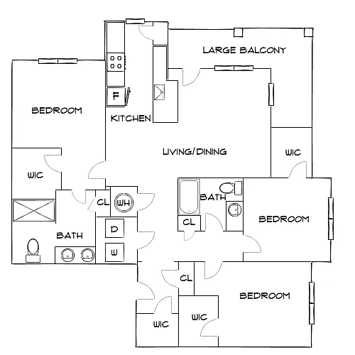 Floor plan Design 3A