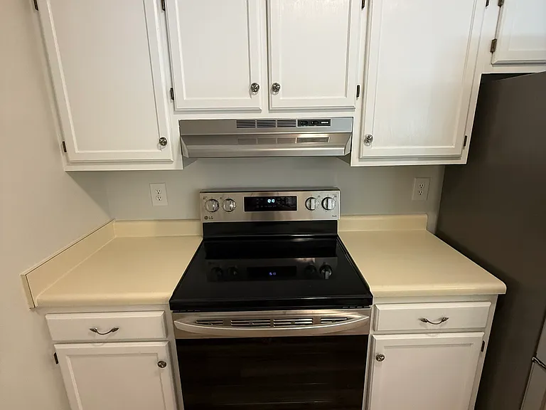 Brand new oven and exhaust vent