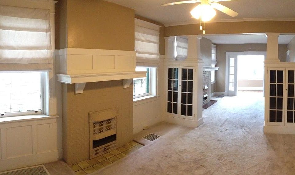 Dining Room looking toward living room and sun room