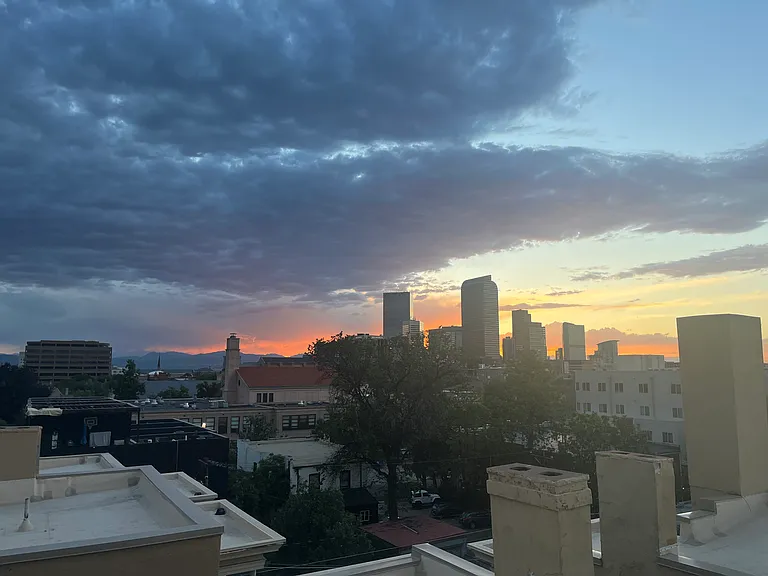 View from rooftop deck